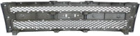 Front Bumper Impact Bar Steel + Grille + Lower Valance Air Deflector Textured + End Caps Left & Right Side Direct Replacement Compatible With 2007-2013 Chevrolet Silverado 1500