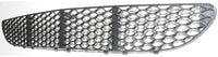 Front Bumper Center Grille Textured Plastic Direct Replacement Compatible With 2005-2006 Mercedes Benz E-Class MB1036106 2118850053