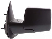 Set Of 2 Front Power Mirror Manual Folding Non-Heated Textured Left Driver & Right Passenger Side Direct Replacement Compatible With 2006-2011 Ford Ranger FO1320282 FO1321282