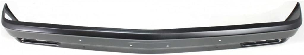 Front Bumper Primed Steel Without Molding Holes Direct Replacement Compatible With 1983-1994 Chevrolet S10 Blazer / 1982-1993 S10-Pickup GM1002138 14030576