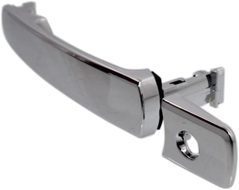 Front Exterior Door Handle Chrome Left Driver Side Direct Replacement Compatible with 2003-2008 Infiniti FX35 / FX45 / 2008-2013 Nissan Rogue NI1310126 80640CA012-PFM