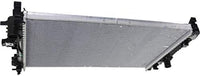 Front Radiator Aluminum Core Direct Replacement Compatible With 2016-2022 Chevrolet Malibu GM3010584 23336320