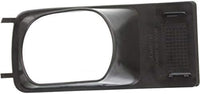 Set Of 2 Front Fog Light Molding Textured Right Passenger & Left Driver Side Direct Replacement Compatible With 2005-2007 Dodge Magnum CH1038139 CH1039139 4805923AA 4805922AA