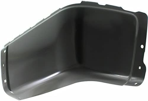 Set Of 2 Rear Bumper End Cap Steel Left Driver & Right Passenger Side Direct Replacement Compatible With 2007-2013 Chevrolet Silverado/GMC Sierra Full Size Pickup GM1105151