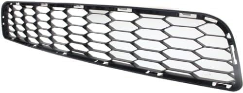 Front Bumper Lower Grille Textured Plastic Direct Replacement Compatible With 2013-2015 Nissan Sentra NI1036100 622543RM0A