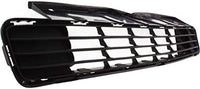 Front Bumper Grille Textured Gray Plastic Direct Replacement Compatible With 2010-2011 Toyota Prius TO1036122 5311247040