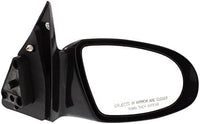 Front Power Mirror Manual Folding Non-Heated Primed Right Passenger Side Direct Replacement Compatible With 2007-2009 Saturn Aura / 2008-2012 Chevrolet Malibu GM1321342 20893751