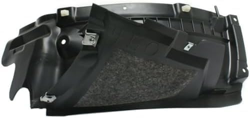 Set of 2 Front Fender Liner Air Extension Spoiler Right Passenger & Left Driver Side Direct Replacement Compatible with 2012-2015 Audi A6 / S6 AU1243100 AU1242100 4G0853888C