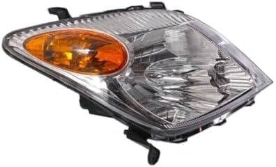 Set Of 2 Front Head Light Assembly Lens And Housing Left Driver & Right Passenger Side Direct Replacement Compatible With 2006 Scion xA SC2519105 SC2518105 8113052651 8117052641