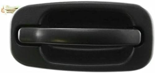 Rear Exterior Door Handle Textured Right Passenger Side Direct Replacement Compatible with 1999-2006 Chevrolet Silverado/GMC Sierra GM1521105 15721572 19356467