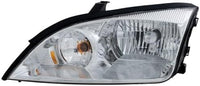 Set Of 2 Front Headlight Assembly Right Passenger & Left Driver Side Direct Replacement Compatible With 2005-2007 Ford Focus FO2503210 FO2502210 4F4Z13008AD 4F4Z13008AC