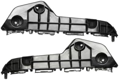 Set Of 2 Front Bumper Support Bracket Plastic Left Driver & Right Passenger Side Direct Replacement Compatible With 2011-2016 Scion tC SC1043101 SC1042101 5211521030 5211621030