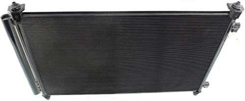 Front A/C Condenser Aluminum Core Direct Replacement Compatible With 2007-2015 Mazda CX-9 MA3030155 TD1161480A