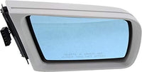 Set Of 2 Front Power Mirror Manual Folding Heated Primed Right & Left Side Direct Replacement Compatible With 1994-2000 Mercedes Benz C-Class 2108106816 2108105716 2108106516