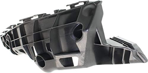 Set Of 2 Front Bumper Bracket Plastic Left Driver & Right Passenger Side Direct Replacement Compatible With 2017-2019 Toyota Highlander TO1043133 TO1042133 521450E080 521460E080