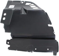 Set Of 2 Front Section Fender Liner Plastic Left Driver & Right Passenger Side Direct Replacement Compatible With 1996-2002 Mercedes Benz SL-Class MB1251114 MB1250114