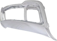 Front Bumper Grille Frame Chrome Direct Replacement Compatible With 2014-2016 Jeep Grand Cherokee CH1037107 68143105AC