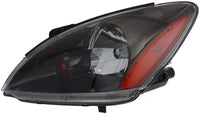 Front Head Light Assembly Plastic Left Driver Side Direct Replacement Compatible With 2004-2007 Mitsubishi Lancer MI2502135 MN154899
