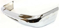 Front Bumper Chrome Steel With Molding Holes Direct Replacement Compatible With 1993-1997 Ford Ranger FO1002244 F57Z17757AA