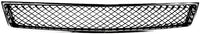 Front Bumper Upper And Lower Grille Chrome Shell And Primed Insert Direct Replacement Compatible With 2007-2014 Chevrolet Tahoe / 2007-2013 Avalanche GM1200563 GM1200553 22830013