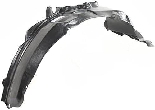 Set Of 2 Front Fender Liner Plastic Left Driver & Right Passenger Side Direct Replacement Compatible With 2007-2012 Mitsubishi Eclipse MI1251107 MI1250107 5370A774 5370A773