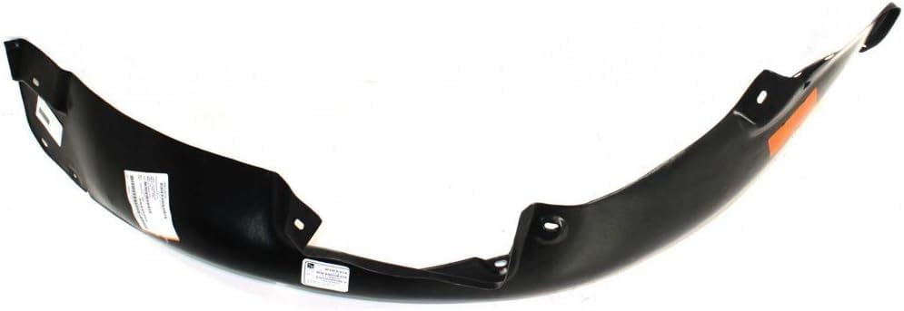 Front Fender Liner Right Passenger Side Direct Replacement Compatible with 1999-2006 Volkswagen Golf/GTI / 1999-2005 Jetta VW1249103 1J0809962B 1JM809958