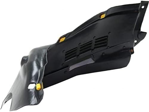Front Section Fender Liner Right Passenger Side Direct Replacement Compatible With 2017-2018 Audi A4 AU1249135 8W0853888C-PFM