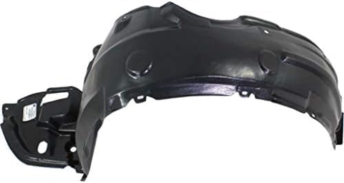 Set Of 2 Front Fender Liner Plastic Left Driver & Right Passenger Side Direct Replacement Compatible With 2011-2013 Toyota Corolla TO1249162 TO1248162 5387502370 5387602370