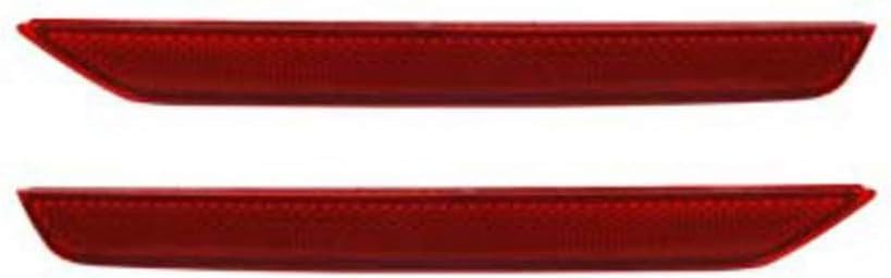 Set Of 2 Rear Bumper Reflector Left Driver & Right Passenger Side Direct Replacement Compatible With 2011-2017 Honda Odyssey HO1185100 HO1184100 33505TK8A01 33555TK8A01