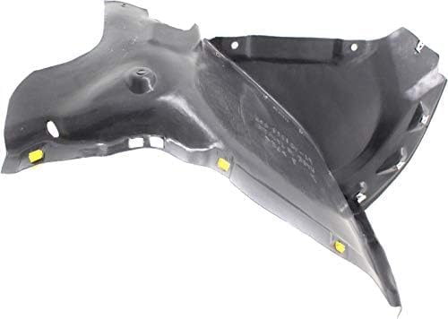Front Section Fender Liner Right Passenger Side Direct Replacement Compatible With 2017-2018 Audi A4 AU1249134 8W0853888A-PFM