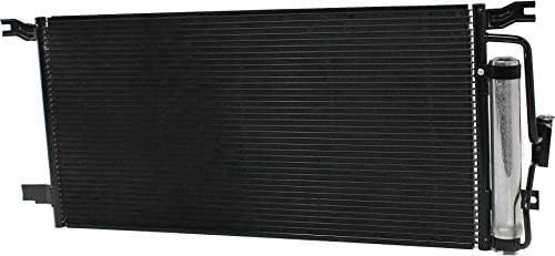 Front A/C Condenser Aluminum Core Direct Replacement Compatible with 2001-2006 Chevrolet Venture/Buick Rendezvous/Oldsmobile Silhouette/Saturn Relay GM3030147 10339103