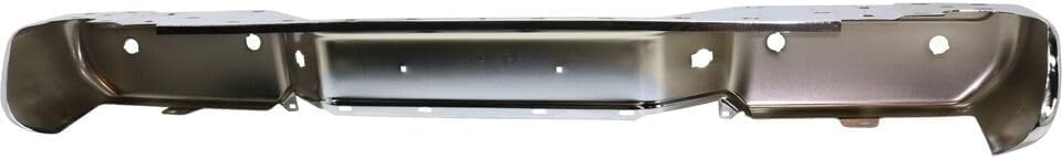 Step Bumper Face Bar Chrome Steel With Object Sensor Holes Direct Replacement Compatible With 2013-2019 Nissan Frontier NI1102157 850309BF0B