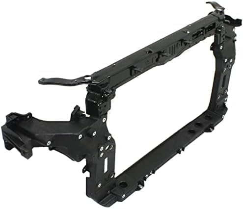 Front Radiator Support Plastic With Steel Direct Replacement Compatible With 2013-2018 Hyundai Santa Fe Sport HY1225172 641014Z100