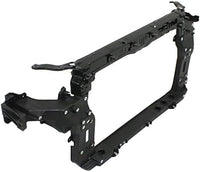 Front Radiator Support Plastic With Steel Direct Replacement Compatible With 2013-2018 Hyundai Santa Fe Sport HY1225172 641014Z100