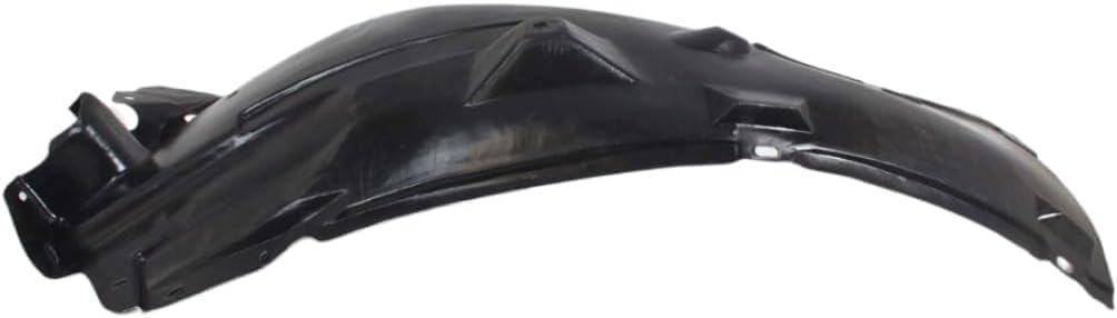 Front Fender Liner Rear Section Right Passenger Side Direct Replacement Compatible With 2007-2008 Infiniti G35 / 2009-2013 G37 IN1249107 63842JK000