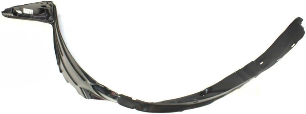 Front Fender Liner Right Passenger Side Direct Replacement Compatible with 2004-2005 Honda Civic HO1249121 74101S5AJ01