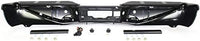 Step Bumper Assembly Primed With Rear Object Sensor Holes & Brackets Direct Replacement Compatible With 2001-2007 Ford F-250 F-350 Super Duty 3C3Z17906BA-PFM