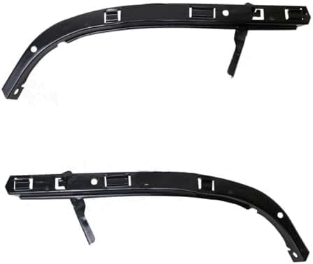 Set Of 2 Front Bumper Retainer Beam Steel Right Passenger & Left Driver Side Direct Replacement Compatible With 1998-2002 Honda Accord HO1089107 HO1088107 71143S84A00 71148S84A00