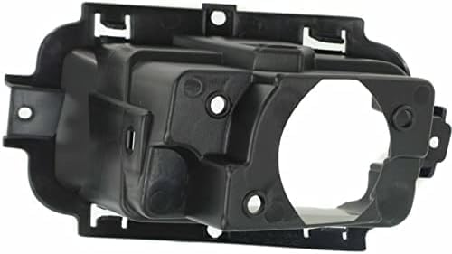 Set of 2 Front Fog Light Bracket Textured Left Driver & Right Passenger Side Direct Replacement Compatible with 2014-2015 Chevrolet Silverado 1500 GM2603102 GM2602102 22944875