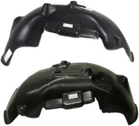 Set of 2 Front Fender Liner Left Driver & Right Passenger Side Direct Replacement Compatible With 2002-2009 Dodge Ram 1500 2500 3500 CH1248125 CH1249125 55275835AI 55275834AI