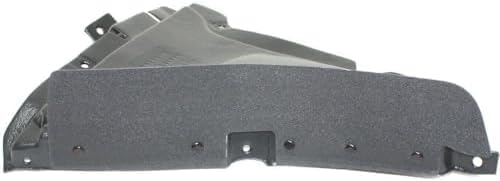 Front Lower Section Fender Liner Plastic Left Driver Side Direct Replacement Compatible With 2010-2017 BMW 5-Series BM1250128 51757193493