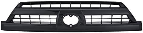 Front Grille Assembly Textured Shell And Insert Plastic Direct Replacement Compatible With 2003-2005 Toyota 4Runner TO1200261 5310035860C0