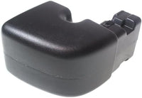 Set Of 2 Rear Bumper End Cap Primed Plastic Left Driver & Right Passenger Side Direct Replacement Compatible With 1997-2006 Jeep Wrangler CH1105140 CH1104140 55078139AA