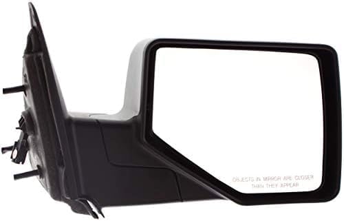 Set Of 2 Front Power Mirror Manual Folding Non-Heated Textured Left Driver & Right Passenger Side Direct Replacement Compatible With 2006-2011 Ford Ranger FO1320282 FO1321282