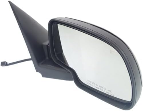 Set Of 2 Front Mirrors Primed Non-Towing Manual Folding Non-Heated Left Driver & Right Passenger Side Direct Replacement Compatible With 1999-2002 Chevrolet Silverado/GMC Sierra