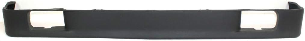 Front Bumper Lower Valance Primed With Fog Light Holes Direct Replacement Compatible With 1983-1994 Chevrolet S10 Blazer / 1982-1993 S10-Pickup GM1092159 15659165