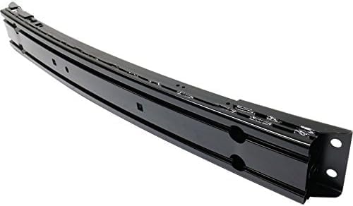 Front Bumper Reinforcement Impact Bar Steel Without Tow Hook Holes Direct Replacement Compatible With 2015-2021 Ford Mustang FO1006267 FR3Z17757A