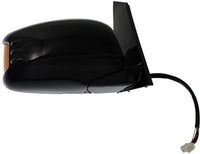 Set Of 2 Front Power Mirror Manual Folding Heated Textured Right Passenger & Left Driver Side Direct Replacement Compatible With 2011-2013 Honda Odyssey HO1320264 HO1321264