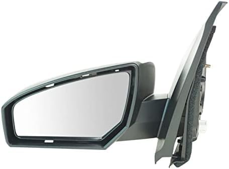 Set Of 2 Front Power Mirror Non-Folding Non-Heated Primed Left Driver & Right Passenger Side Direct Replacement Compatible With 2007-2012 Nissan Sentra NI1320167 NI1321167