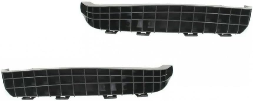 Set Of 2 Front Bumper Support Bracket Left Driver & Right Passenger Side Direct Replacement Compatible With 2007-2008 Honda Fit HO1043107 HO1042107 71141SLNA00 71146SLNA00